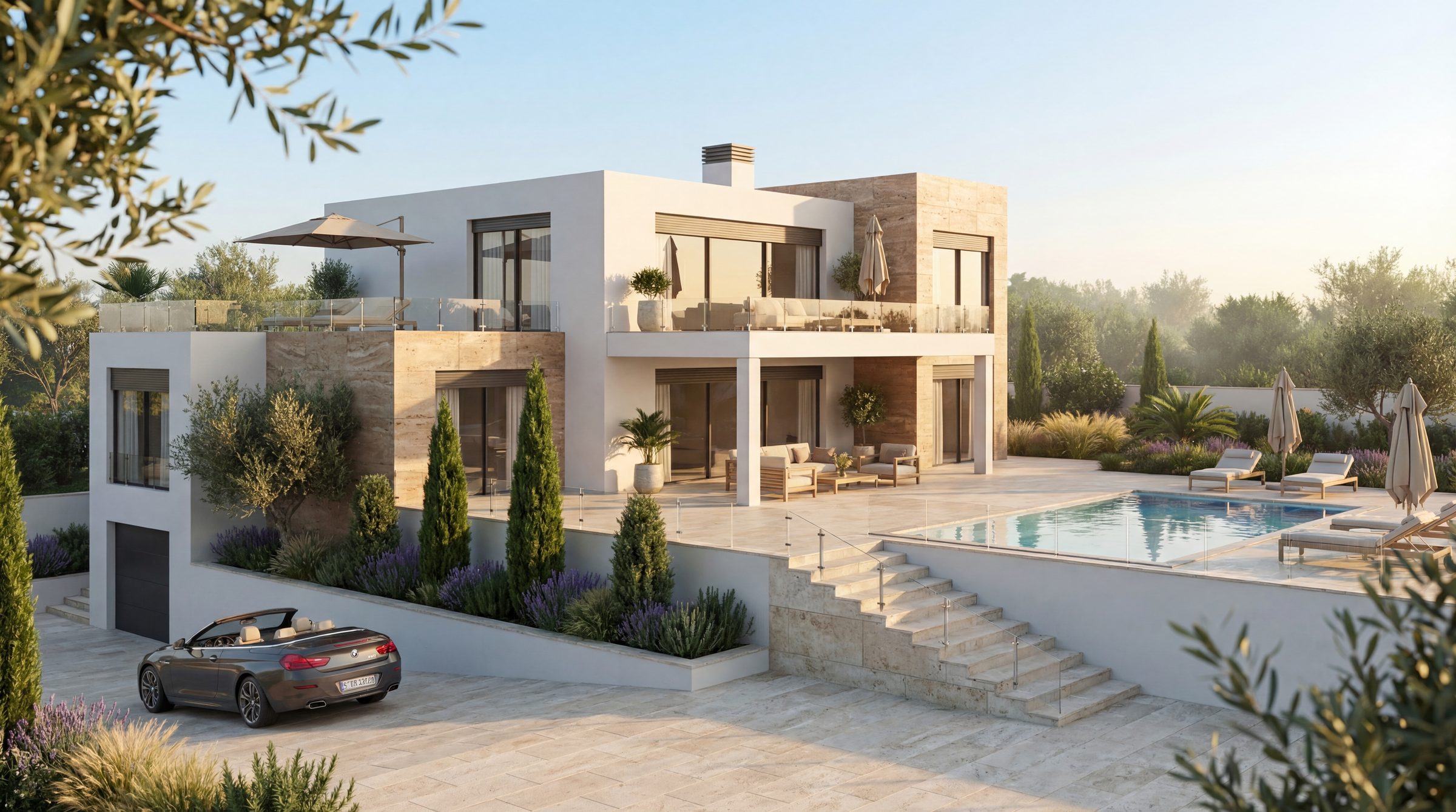 Villa Denia exterior render