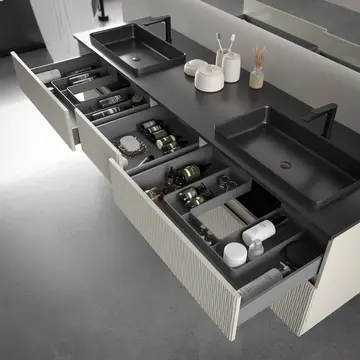 Open vanity